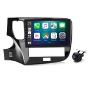 Car Radio Stereo for Mitsubishi Outlander 2020-2021, Carplay Andriod Auto GSP Navigation FM Bluetooth Wifi SWC, Android 13 10 Inch Touchscreen Car Multifunctional Player
