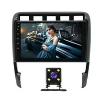 Car Radio Stereo for Porsche Cayenne 2002-2010, Carplay Andriod Auto GSP Navigation FM Bluetooth Wifi SWC, Android 13 9 Inch Touchscreen Car Multifunctional Player