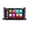 thumbnail image 1 of Car Radio Stereo for Toyota Sienna 2011-2014, Carplay Andriod Auto GSP Navigation FM Bluetooth Wifi SWC, Android 13 9 Inch Touchscreen Car Multifunctional Player, 1 of 9