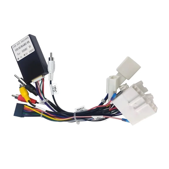 Car Radio Stereo Wiring Harness Cable Canbus Android 16pin For Subaru Forester 2015-2020, XV Crosstrek For LEGACY OUTBACK
