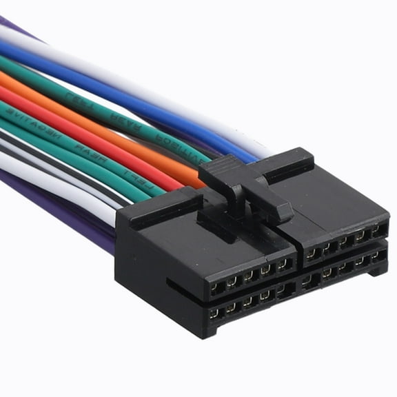 Car Radio Wire Harness 20Pin Audio Wiring Adapter Cable T-Plug Power Cord