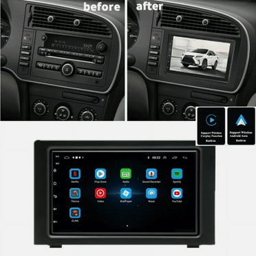 Car Radio for SAAB 9-3 93 2007-2011-7 Inch Touchscreen Support CarPlay Android Auto GPS Bluetooth WiFi DSP FM SWC+1080P Camera