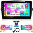 thumbnail image 1 of Car Raido for Toyota Sienna 2004-2010, Android 12 2G+32G Sienna Stereo Support Wireless Carplay& Android Auto/Bluetooth/Voice Control/GPS/Back-up Camera/SWC/FM Radio/IPS Touch Split Screen, 9 Inch, 1 of 7