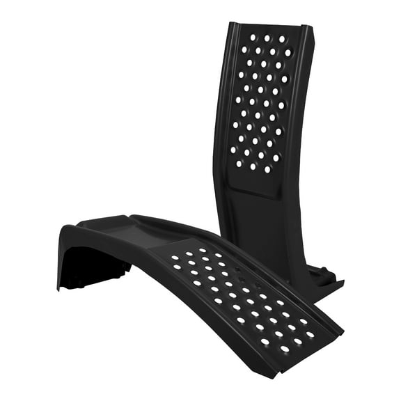 Car Ramp Set of 2, Heavy Duty Auto Ramps, 8000 Lbs Auto Ramps, Solid Steel Truck Ramp, for Oil Change and Car Repair, Ideal for Easy Home Garage Maintenance (36.42" L x 13.39" W x 11.81" H)