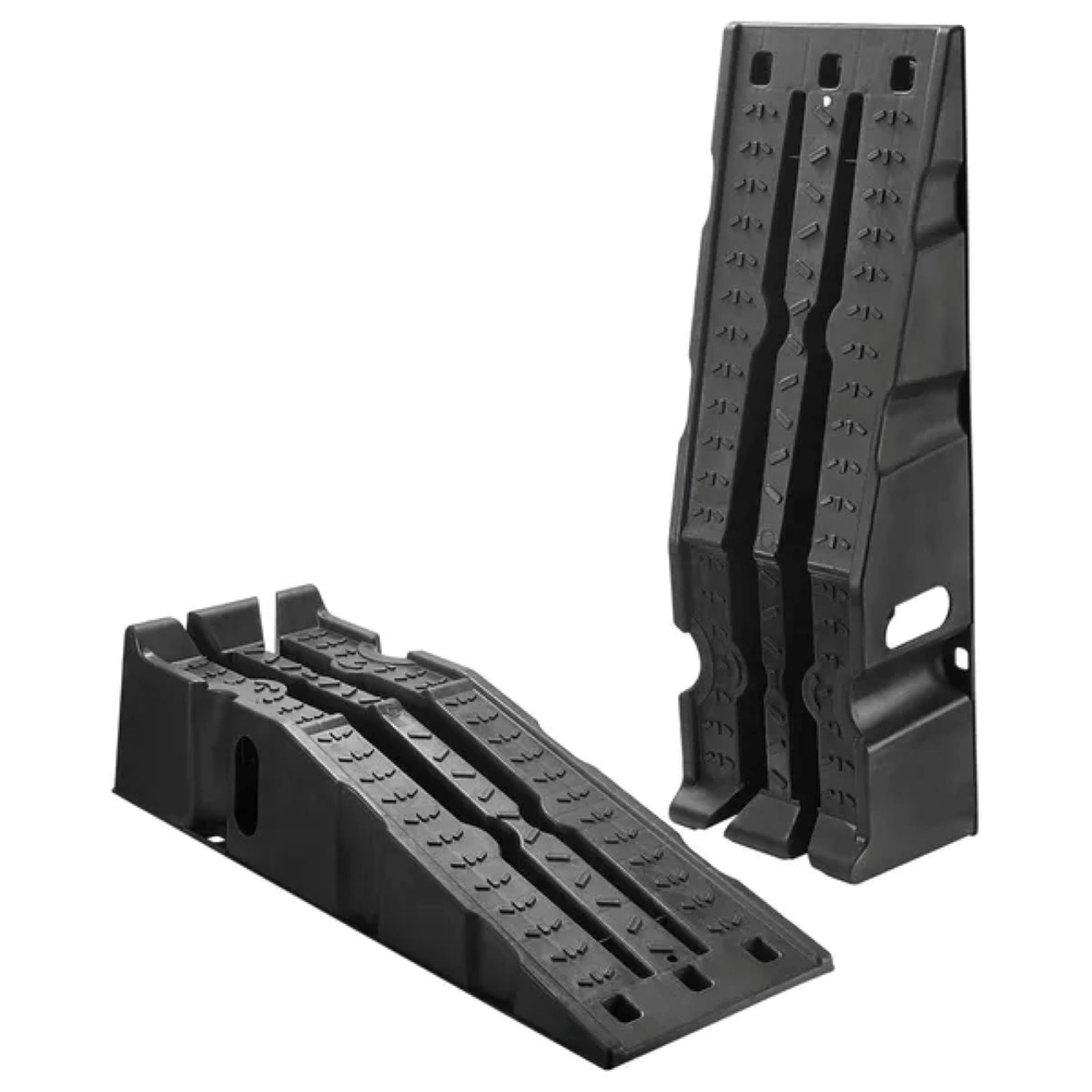 Y Ramp Car Ramps, 2 PCS 16000 lbs GVW Capacity, 6.7 in Lift Height, Portable ...