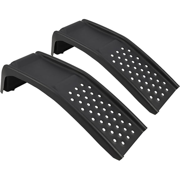 Car Ramps Set 8000lbs Auto Ramp, Set of 2 Ramps (Black, 36.42" L x 13.39" W x 11.81" H)