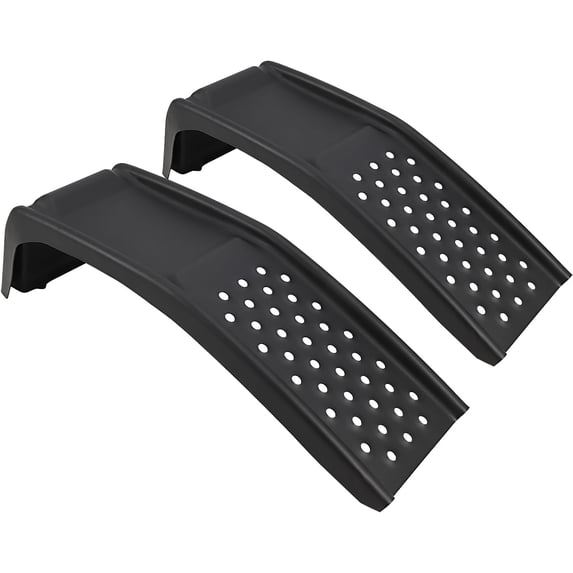 Auto Ramp Set Car Ramps Set 8000lbs Auto Ramp, Set of 2 Ramps (Black, 36.42