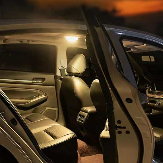 Car Reading LED Light, USB Charging Roof/Trunk Light with 8 Color Options, Press Control for On/Off & Color Change, Non-Destructive Installation & Stable Adsorption, Suitable for Home & Outdoor