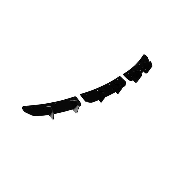 Car Rear Bumper Diffuser Splitter Spoiler Lip Body kit Lower Valance Bracket Splitter Part For Tesla Model 3 2023+