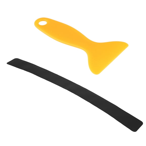 Car Rear Bumper Guard, Durable PVC Protection Against Friction Scratches, Universal Fit, Includes Scraper