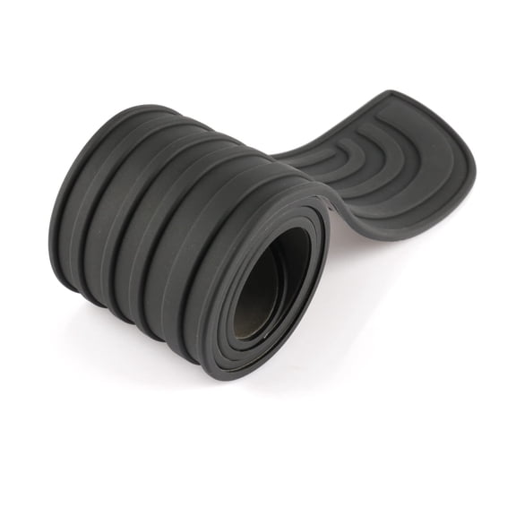 Car Rear Bumper Protector,8cm wide Car/SUV Universal Rubber Anti-Scratch Trunk Exterior AccessoriesBlack-Sport