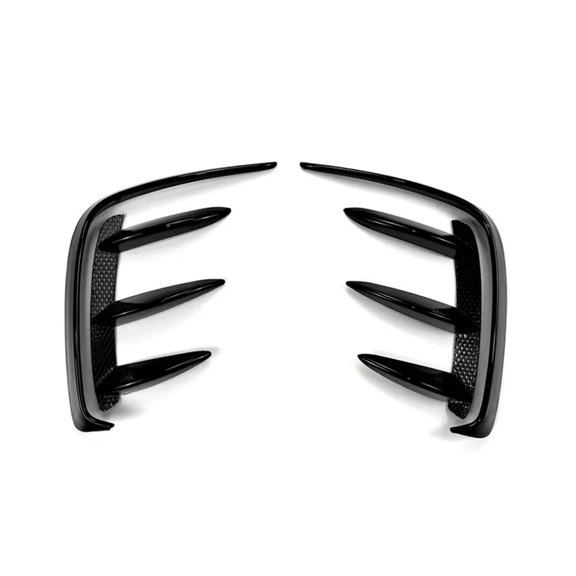 Car Rear Bumper Side Vent Spoiler Canard Body Kits For Mercedes-Benz A Class W176 A200 A250 A45 AMG Sport Hatchback
