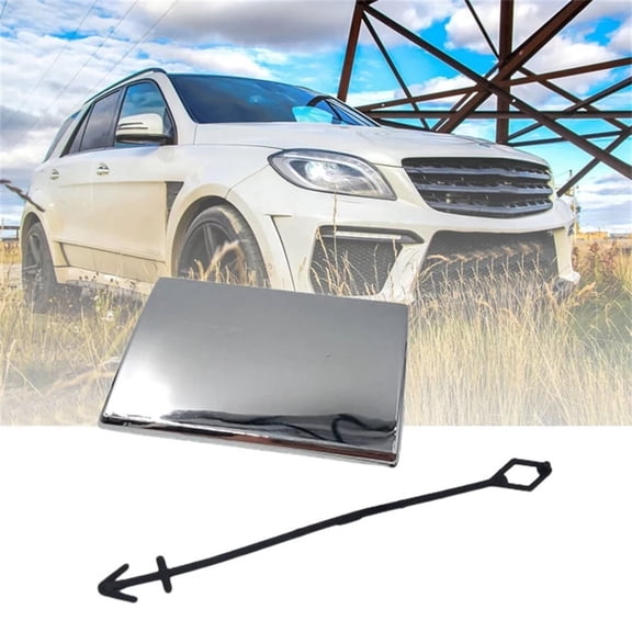 Car Rear Bumper Tow Towing Hook Eye Cover Cap For MERCEDES BENZ ML ML350 2012-15