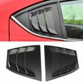 thumbnail image 1 of Car Rear Door Glass Quarter Louver Shutter Cover Trim for Mazda 3 Axela 2014-18, 1 of 1