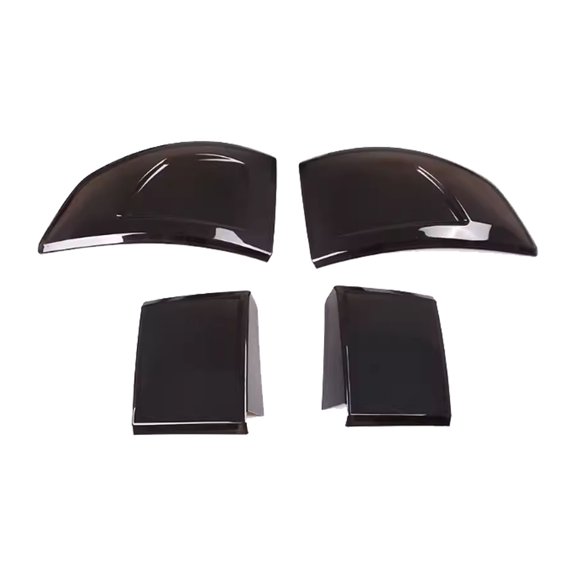 Car Rear Lamp Cover Kit Light Guards Exterior Accessories For Toyota GR86 For Subaru BRZ 2022 2023 2024 2025 Taillight Protection Cover Rear Guard Trim Kit -Smoked Black-A