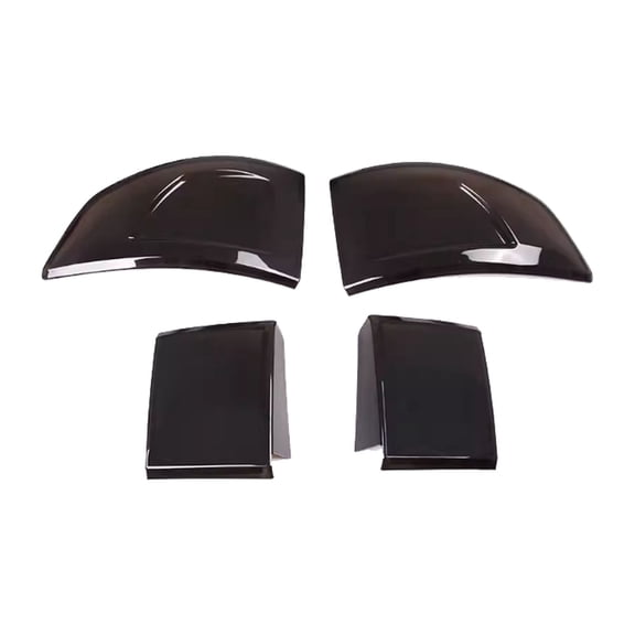 Car Rear Lamp Cover Kit Light Guards Exterior Accessories For Toyota GR86 For Subaru BRZ 2022 2023 2024 2025 Taillight Protection Cover Rear Guard Trim Kit -Smoked Black-A