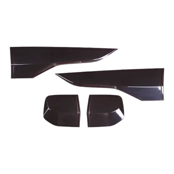 Car Rear Lamp Cover Light Guards Exterior Accessories For Subaru Outback 2021 2022 2023, Taillight Protection Cover Rear Guard Decorative Trim Kit-Smoked Black-A