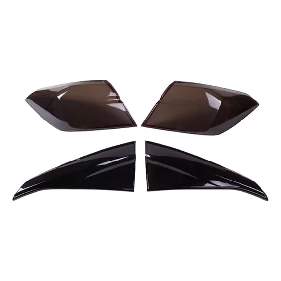 Car Rear Lamp Covers Tail Light Cover For Honda Civic 2022 2023 2024 2025, Taillight Protection Cover Exterior Rear Lamp Guard Trim Accessories-Smoked Black-A