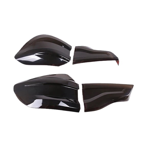 Car Rear Lamp Tail Light Covers Rear Light Guards For BMW X3 2018 2019 2020 2021, Taillight Protection Cover Lens Taillight Trim Kit-Smoked Black-A