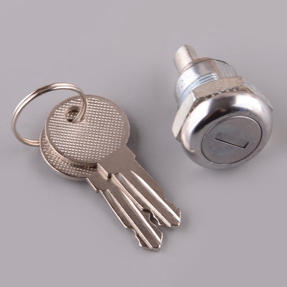 Car Rear Lock Intervals with Predict, Suitable for Folding T-Handle Latch, Toolbox, Truck, Trailer, Watches, Hurhome, Electrical Cabinet, Silver