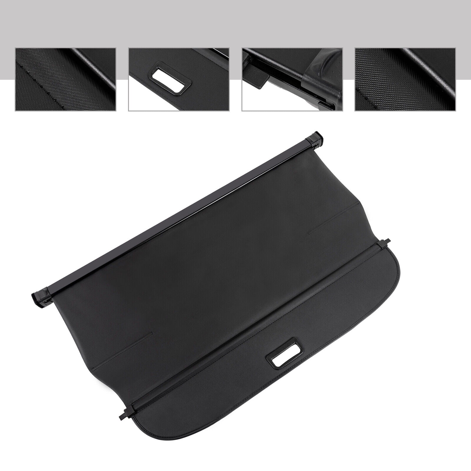 Car Rear Luggage Shade Shield Black Trunk Cargo Cover for Toyota Venza