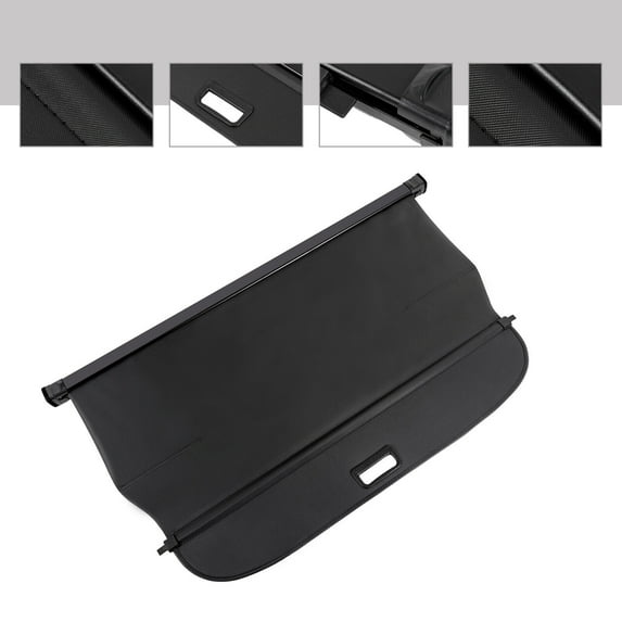 Car Rear Luggage Shade Shield Black Trunk Cargo Cover for Toyota Venza 2021-2023