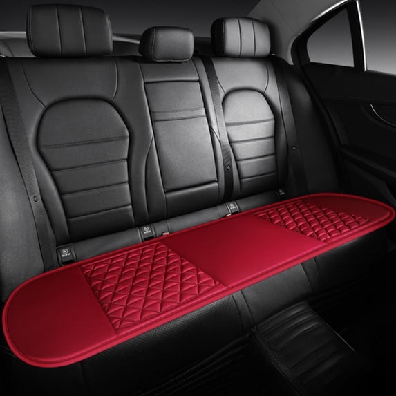 Car Rear Seat Cushion Backrest, Ventilated Mesh Comfort Cool Pad for Summer, Breathable Car Seat Cover for All Seasons Driving
