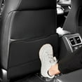 thumbnail image 1 of Car Rear Seat Protection Pad Kick Guard Storage Organizer Waterproof Scratch Proof Synthetic Leather Car Interior Protector for Kids Pets, 1 of 8