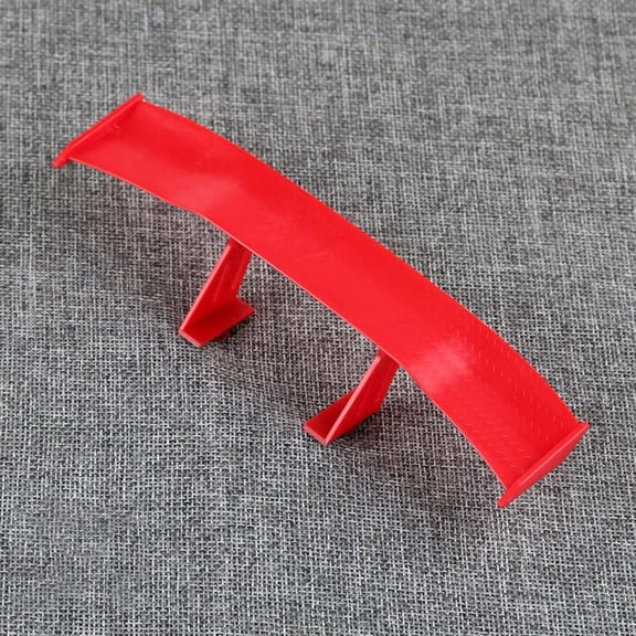 Car Rear Spoiler - ABS Material, Aerodynamic Design, Universal Fit for Sports Car Styling (Black)