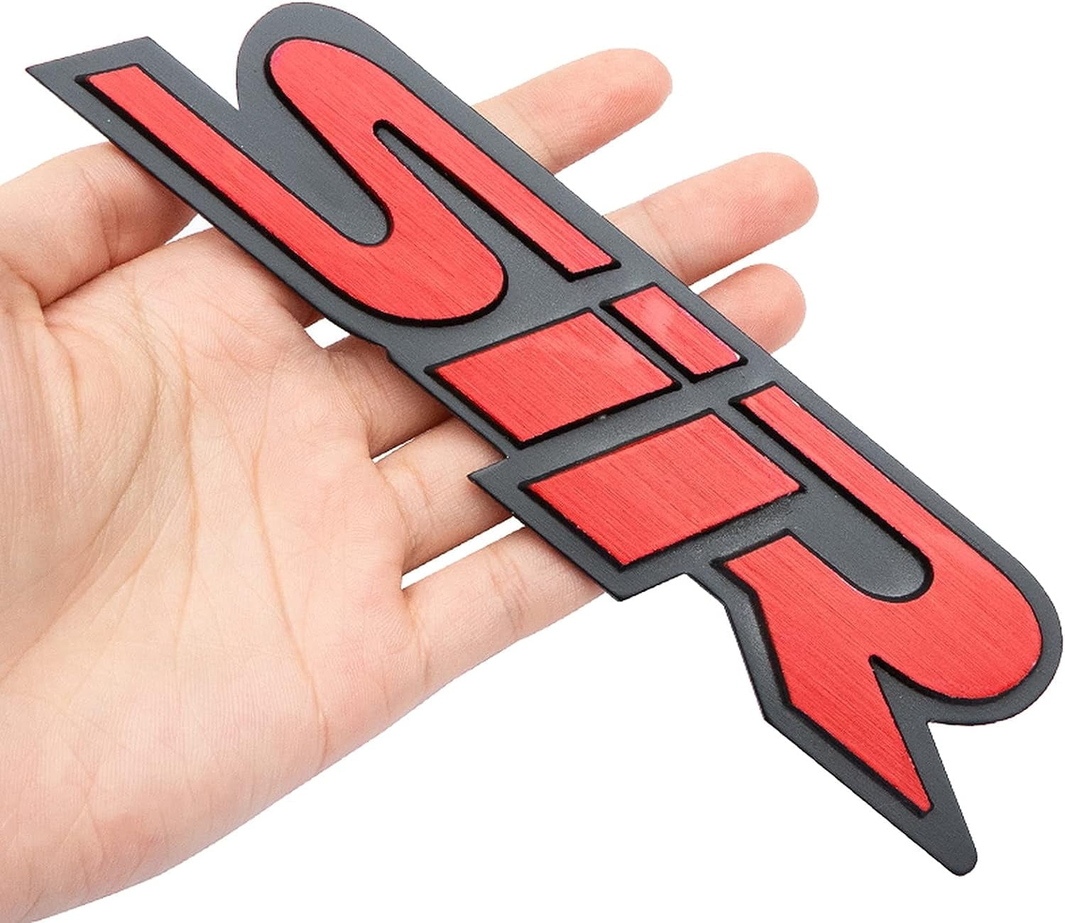 Car Rear Trunk Body Emblem Badge Stickers Car 3D Metal SIR Logo Sticker and Decals, for Honda FIT Jade Accord City Civic Stream