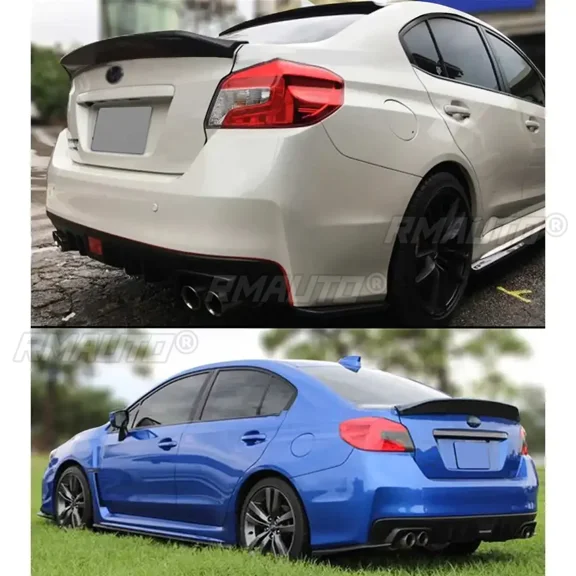 Car Rear Trunk Boot Lip Spoiler Wing Lid Extension Tail Wing FOR SUBARU WRX STI VA1 VA2 2015-2021 Car Accessories Exterior Part