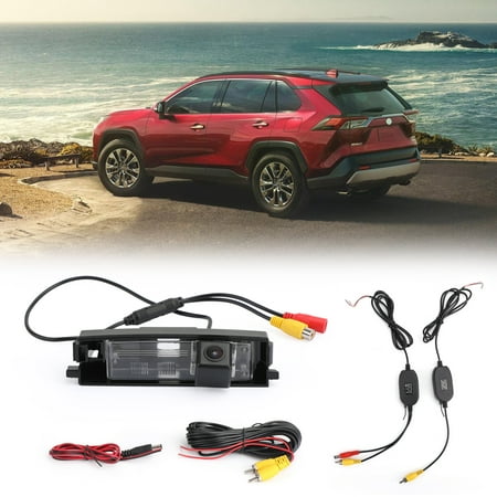 Car Rear View Camera 2.4G Wireless Camera Kit for Toyota RAV4 2009 - 2012
