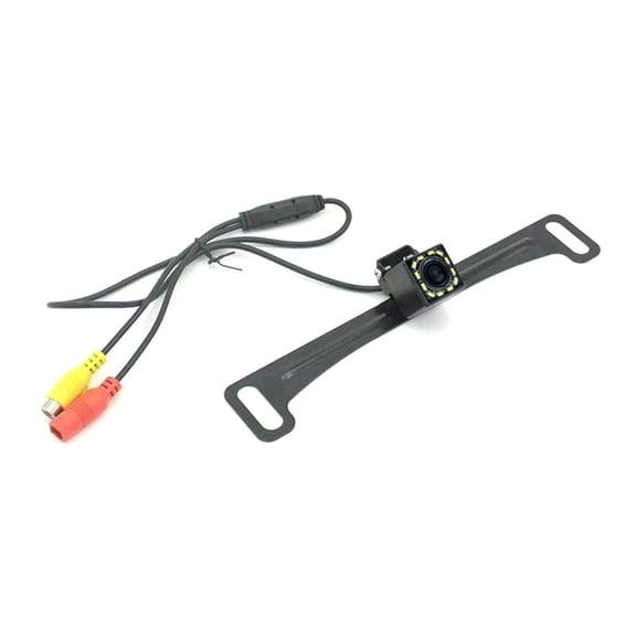 Car Rear View Camera Bracket, Metal DashCam Mount, Waterproof License Plate Mount, Back Up Camera Installation Tool