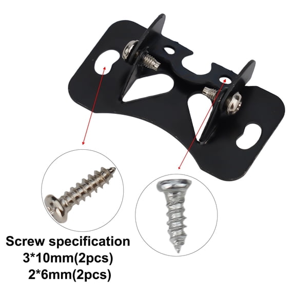 Car Rear View Camera Mounting Bracket Adjustable Angle All Metal Construction