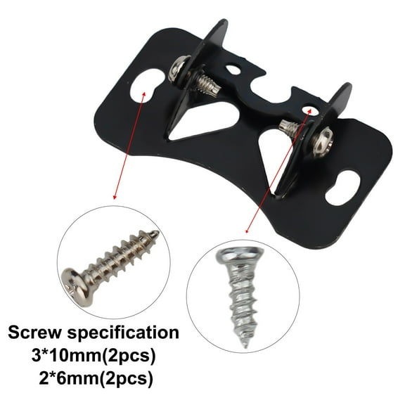 Car Rear View Camera Mounting Bracket Adjustable Angle All Metal Construction