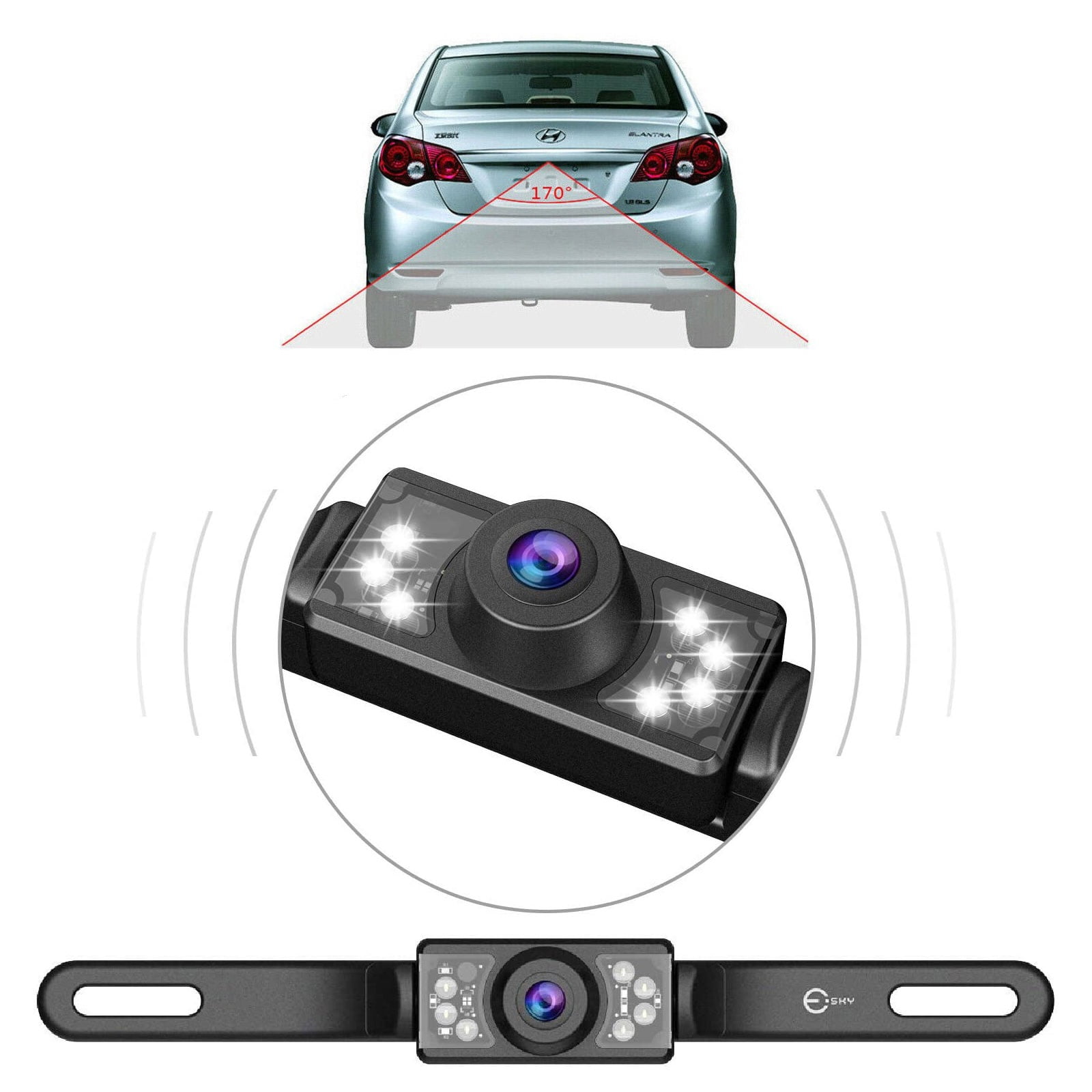 Car Rear View Camera TSV Backup Camera for Car HD Reversing