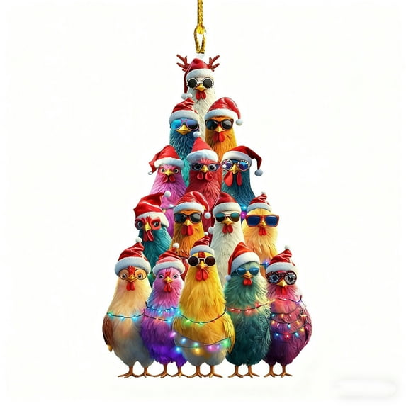 Car Rear View Mirror Accessories, Christmas Tree Ornament Decoration, Hanging Charm Interior Rearview Pendant Decor Gift, Christmas Tree Hanging Decorations