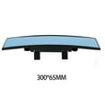 thumbnail image 1 of Car Rear View Mirror Wide Angle Large View Blue Tint Clip on Rear View Mirror for Blind Spot and Backseat Visibility, 1 of 2