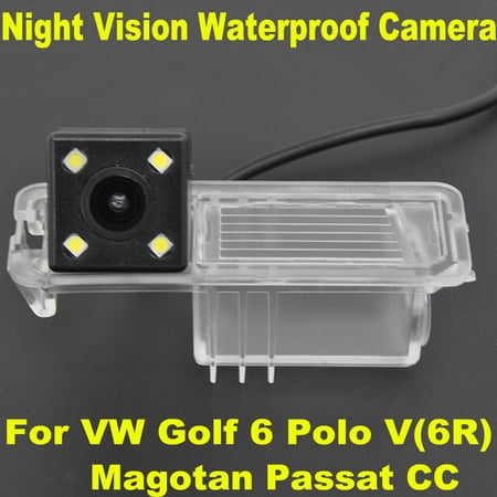 Car Rear View Parking Camera For VW Polo V (6R) Golf 6 VI Passat CC Magotan