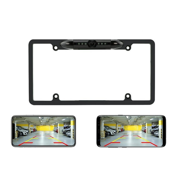 Car Rear View Parking Reversing Camera Backup Camera US License Number Plate Night Vision 120 Degree IP67 Waterproof Shockproof