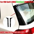 thumbnail image 1 of Car Rear Window Side Spoiler Wing Canards Splitter For Volkswagen Golf 6 MK6 GTI GTR GTD 2008 2009 2010 2011 2012 2013 Body Kit, 1 of 7