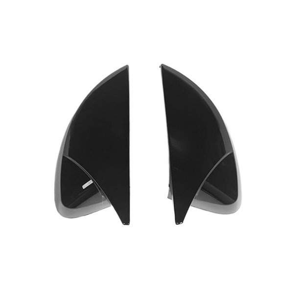 Car Rearview Mirror Cap For A3 S3 8V RS3 2015-2019 Rearview Mirror Case Cover Glossy Black Side Wing Covers Caps Car Styling