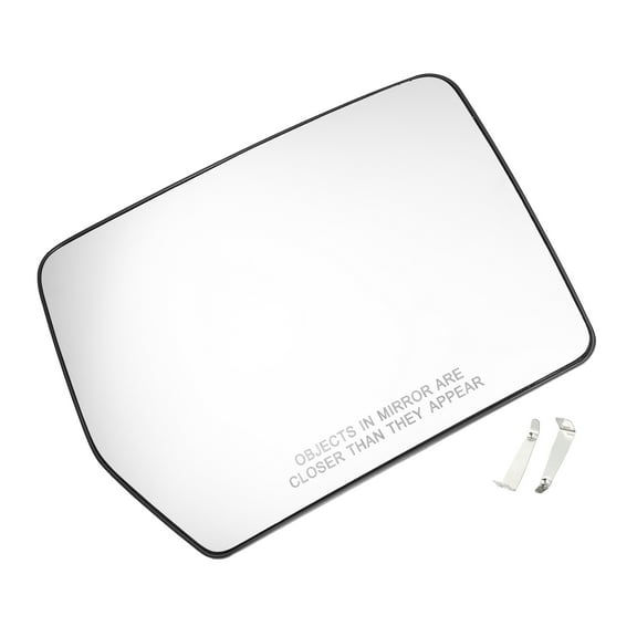 Unique Bargains Car Rearview Mirror Glass Right Side for Ford F-150 2011-2014 Replaces 4L3Z-17K707-DA with Heat Function