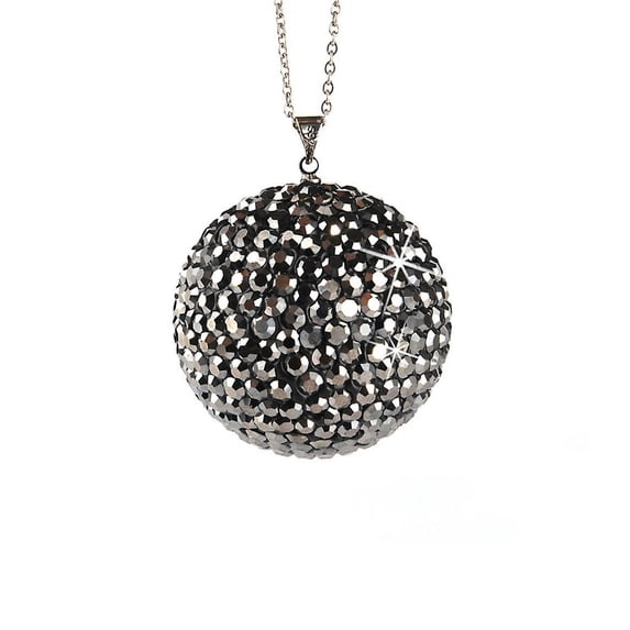 Car Rearview Mirror Pendant Bling Crystal Ornament for Rearview Mirror, Small Hanging Decor, No Impact Driving Vision, Gift