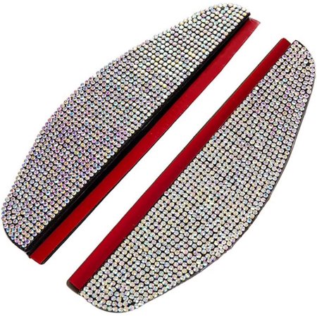 Car Rearview Mirror Rain Eyebrow Car Rearview Mirror Rain Cover Diamond Car Rain Eyebrow Mirror Rear View Guard Eyebrow Side Mirror Rain Guard Car Side Mirror Accessories for Cars, Trucks
