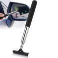 thumbnail image 1 of Car Rearview Mirror Wiper, Telescopic Squeegee for Auto Glass, Portable Water Cleaner with Retractable Long Rod, Mini Automotive Cleaning Tool, Universal for All Vehicles, 1 of 6