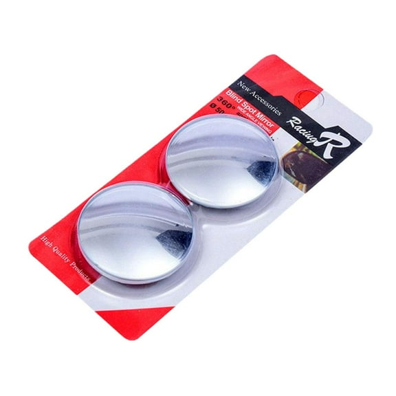 Car Rearview Mirror with Frameless Design and 360-Degree Adjustment for Blind Spot Viewing, Set of 2