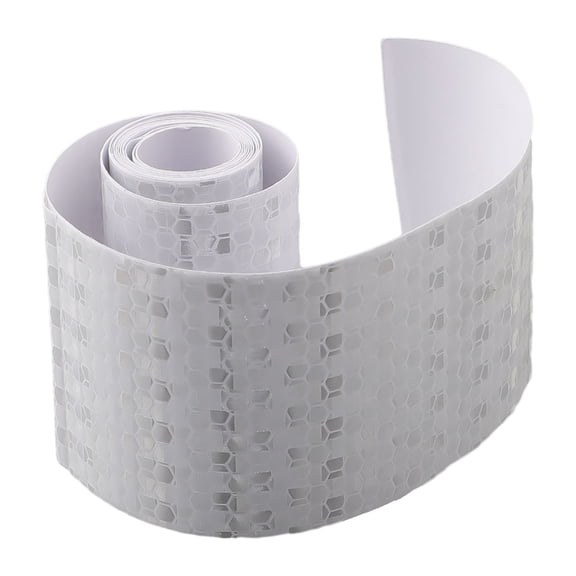 Car Reflective Stickers 5Cm*1M Decoration Film Motorcycle Reflect Safety Strip White