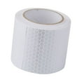 thumbnail image 1 of Car Reflective Tape Safety Stickers Decoration Stickers Warning Safety Reflection Tape Film Auto Reflector Sticker white, 1 of 4