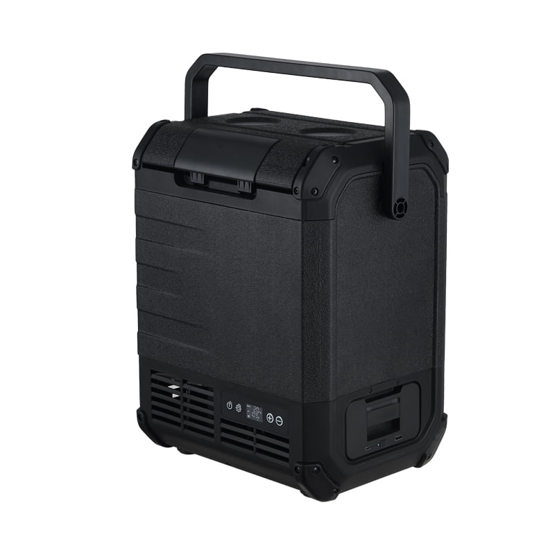 Car Refrigerator, 11Qt/10L 12/24V DC, 110~240V AC, Black (Battery Not Included)